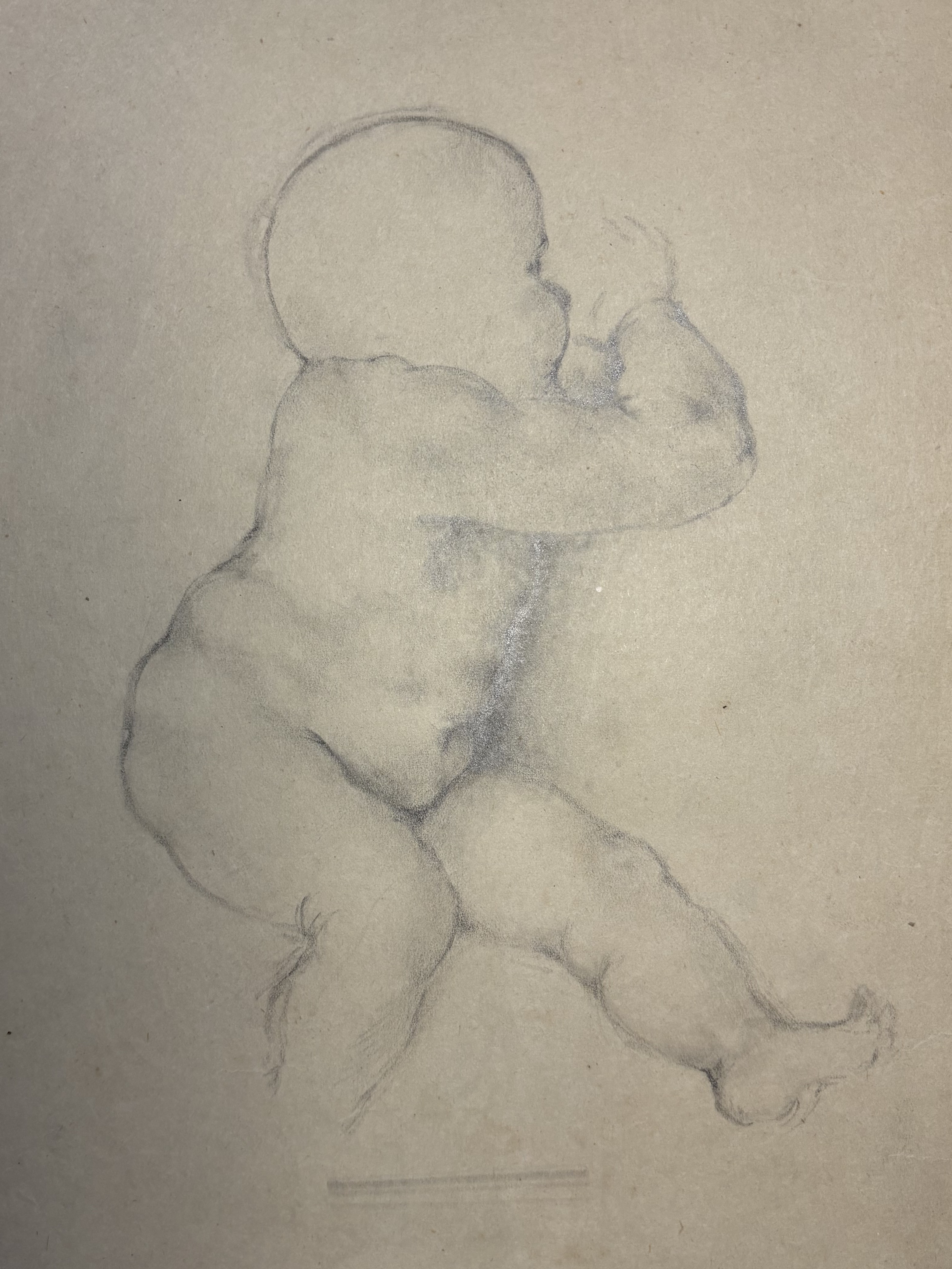 Pencil practice study X, 2000